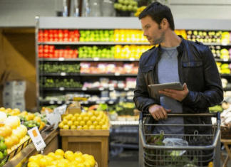 Consumidor comprando