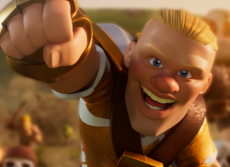 Haaland en el juego "Clash of Clans" para smartphones